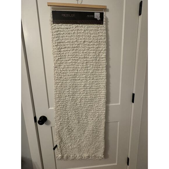 Max Studio Home Cream Table Runner 16” X 90” NWT - Picture 1 of 9